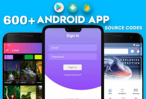 600+ Mobile App Source Codes