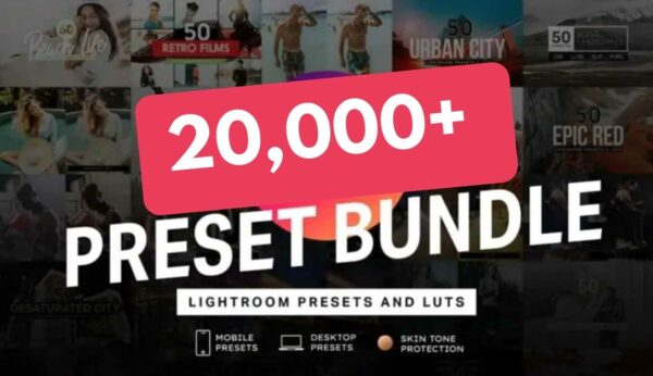 20,000+ Lightroom Presets & Luts