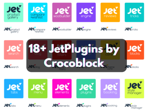 18+ JetPlugins by Crocoblock