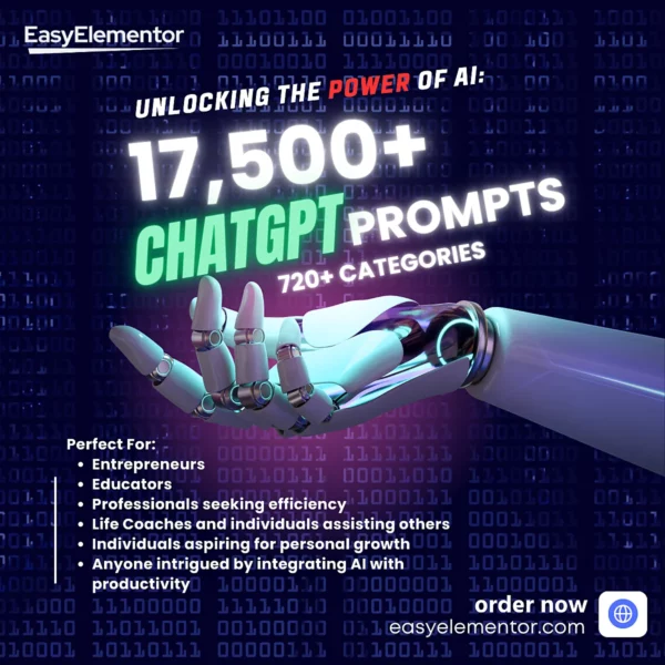 17500+ ChatGPT Prompts | 720+ Categories for Unmatched Growth